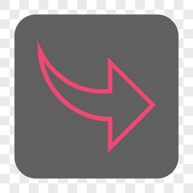 Yuvarlatılmış Kare düğme Yinele