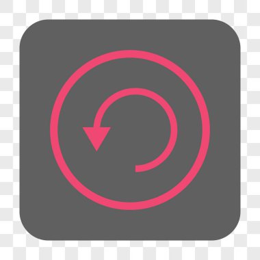 Döndürme Ccw yuvarlak kare düğme