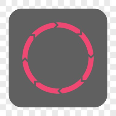 Döndürme yuvarlak kare düğme