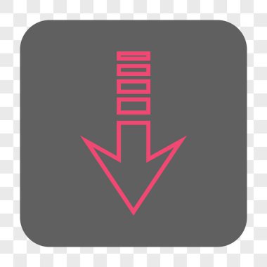 Yuvarlatılmış Kare düğmesini basılı göndermek