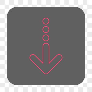 Yuvarlatılmış Kare düğmesini basılı göndermek