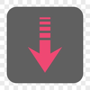 Yuvarlatılmış Kare düğmesini basılı göndermek