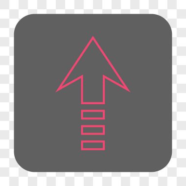 Yuvarlatılmış Kare düğmesini yukarı gönder