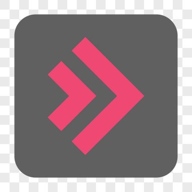 Şu yuvarlak üst karakter kare düğme