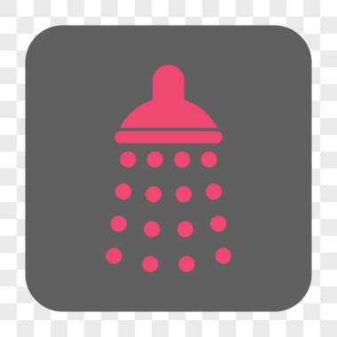 Duş yuvarlak kare düğme