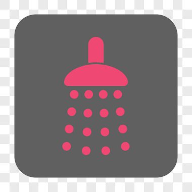 Duş yuvarlak kare düğme