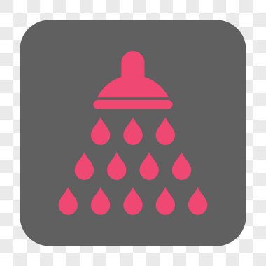 Duş yuvarlak kare düğme