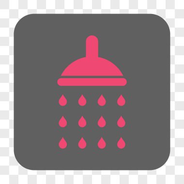 Duş yuvarlak kare düğme