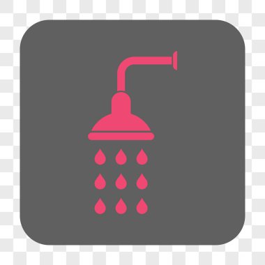 Duş yuvarlak kare düğme