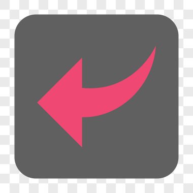 Yuvarlatılmış Kare düğme geri al