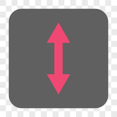 Dikey Çevir yuvarlak kare düğme