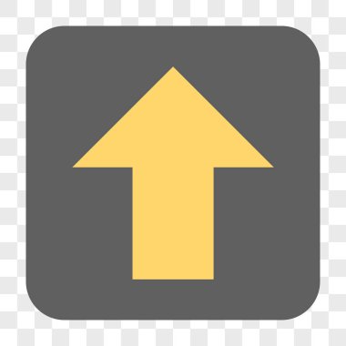 Yuvarlatılmış Kare düğmesini yukarı ok