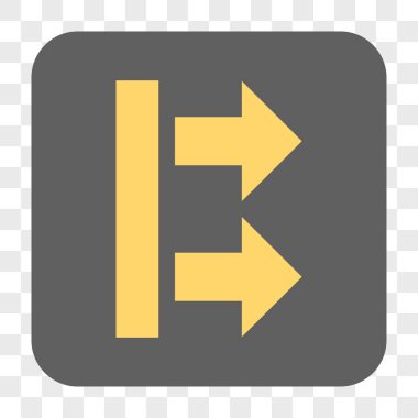 Sağ yuvarlak kare düğme getir