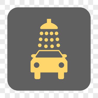 Oto yıkama yuvarlak kare düğme