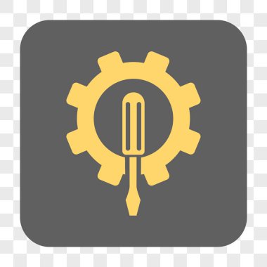 Mühendislik yuvarlak kare düğme