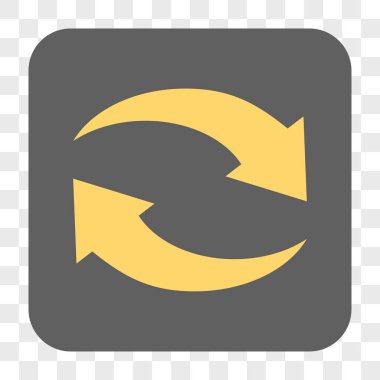 Exchange okları yuvarlak kare düğme