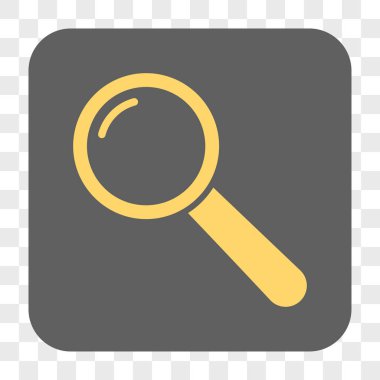 Büyüteç'i yuvarlak kare düğme