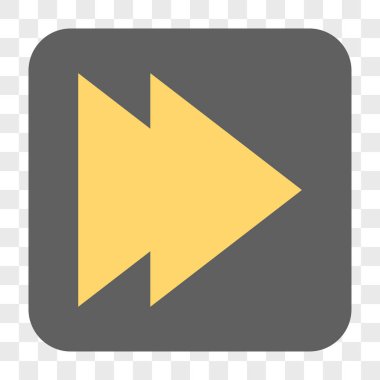 Sağ yuvarlak kare düğme hareket