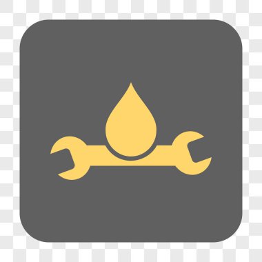 Sıhhi tesisat yuvarlak kare düğme