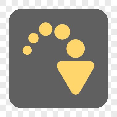 Yuvarlatılmış Kare düğme Yinele