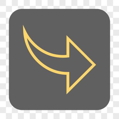 Yuvarlatılmış Kare düğme Yinele