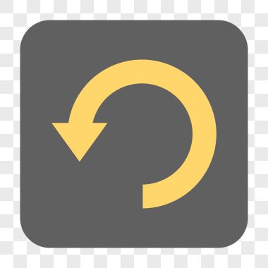 Yuvarlatılmış Kare düğmesini basılı döndürmek