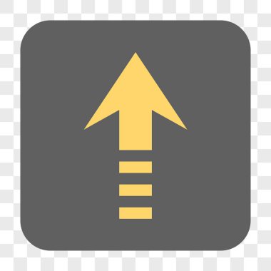 Yuvarlatılmış Kare düğmesini yukarı gönder