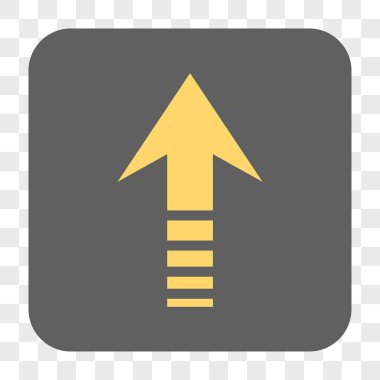 Yuvarlatılmış Kare düğmesini yukarı gönder