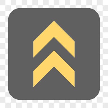 Yuvarlatılmış Kare düğmesini yukarı kayması