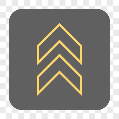 Yuvarlatılmış Kare düğmesini yukarı kayması