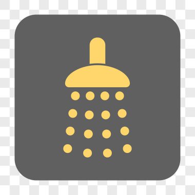 Duş yuvarlak kare düğme