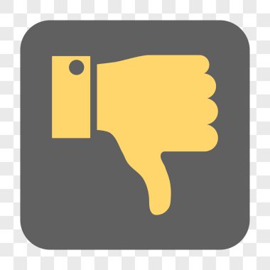 Yuvarlatılmış Kare düğmesini basılı parmak