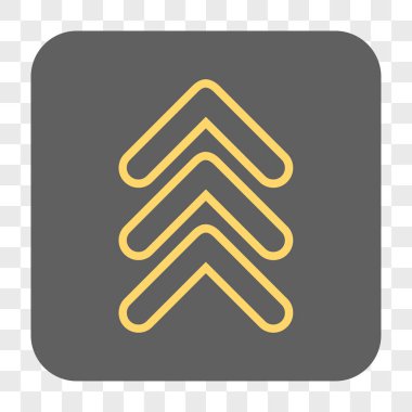 İşaretçiyi yuvarlatılmış kare düğme kadar üçlü