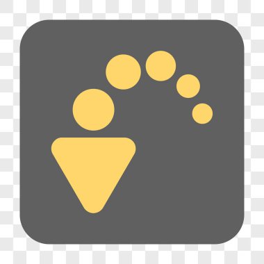 Yuvarlatılmış Kare düğme geri al