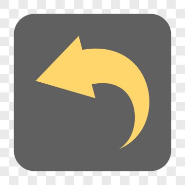 Yuvarlatılmış Kare düğme geri al