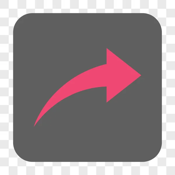 Refaire arrondi bouton carré — Image vectorielle
