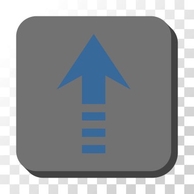 Yuvarlatılmış Kare vektör düğmesini yukarı gönder