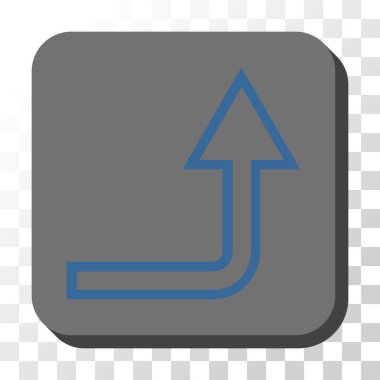 Yuvarlatılmış Kare vektör düğmesini yukarı çevirmek