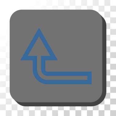 Yuvarlatılmış Kare vektör düğmesini yukarı çevirmek