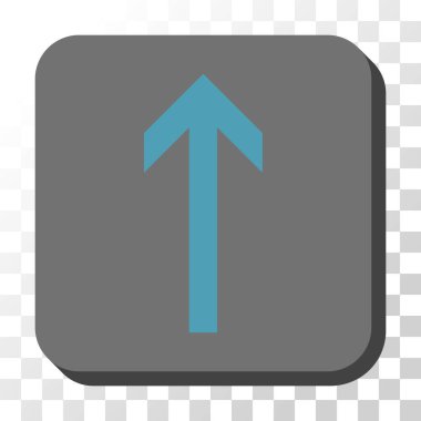 Yuvarlatılmış Kare vektör düğmesini yukarı ok