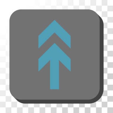 Yuvarlatılmış Kare vektör düğmesini yukarı ok