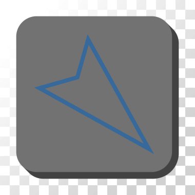 İşaretçiyi yuvarlatılmış kare vektör düğmesini basılı