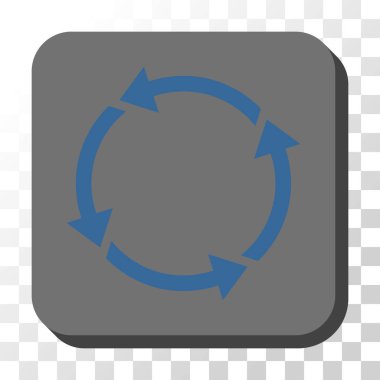 Yuvarlatılmış Kare vektör düğmesini geri dönüşüm