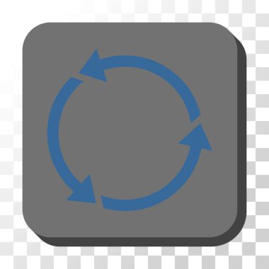 Yuvarlatılmış Kare vektör düğmesini geri dönüşüm