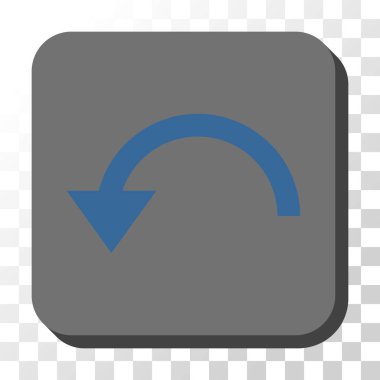 CCW yuvarlatılmış kare vektör düğmeyi döndürmek