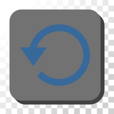 CCW yuvarlatılmış kare vektör düğmeyi döndürmek