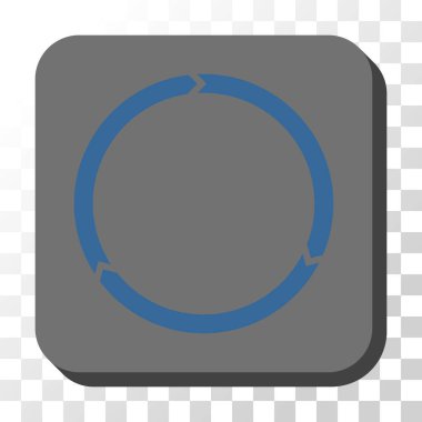 Yönü yuvarlatılmış kare vektör düğmesi