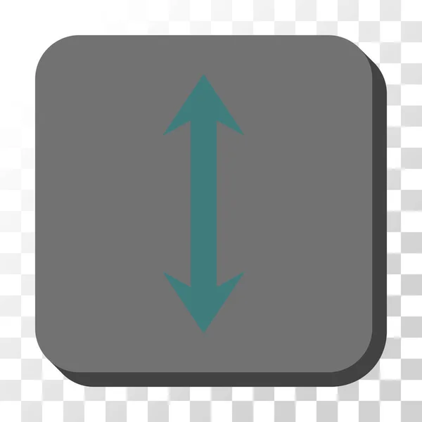 Вертикальна кнопка закругленого квадратного вектора — стоковий вектор