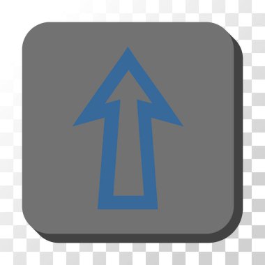 Yuvarlatılmış Kare vektör düğmesini yukarı ok