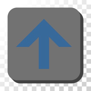 Yuvarlatılmış Kare vektör düğmesini yukarı ok